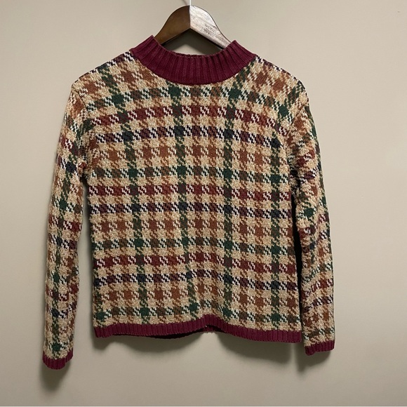 Marisa Christina Sweaters - Vintage 90s  Marisa Christina Houndstooth Sweater Women’s Small Fits like XS